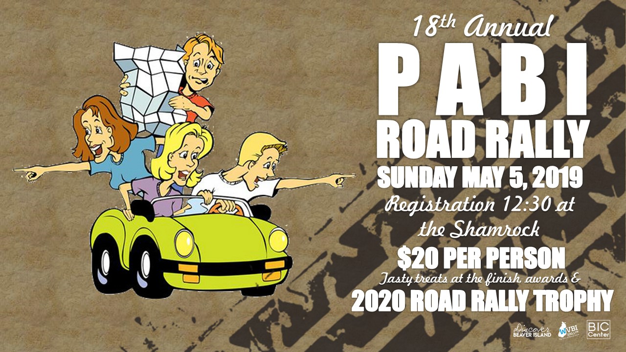 18th PABI Road Rally @ Beaver Island Community Center